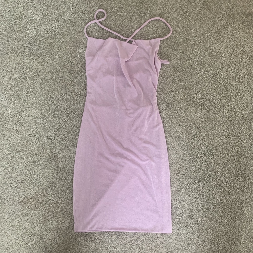 lavender princess polly bodycon mini dress